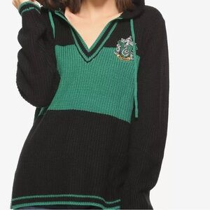 Harry Potter Slytherin Hooded Sweater